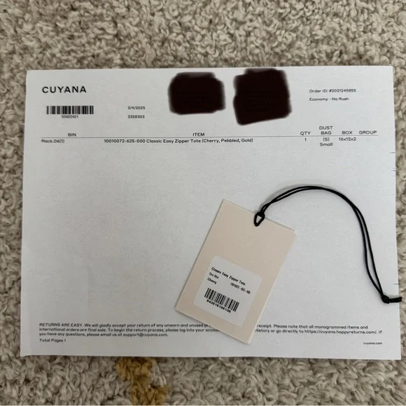 Cuyana Classic Easy Zipper Tote - Picture 7 of 7